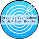 Organise your school with a staff booklet