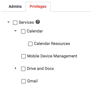 New Calendar administrator privileges available in the Admin console