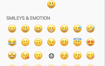 Emoji extensions to support online meetings