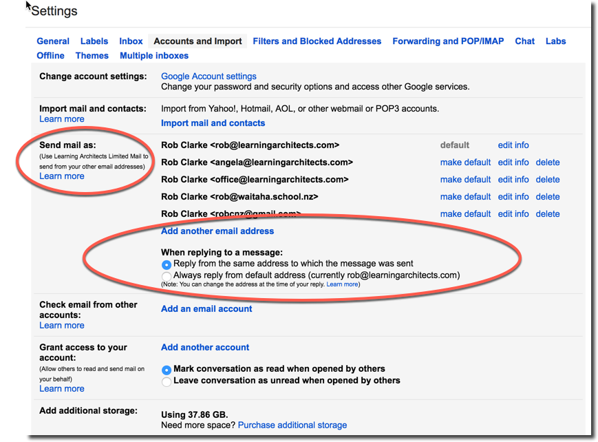 How to enable 'Send mail as' in Gmail
